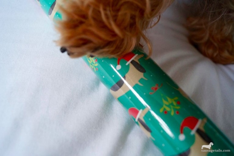 Marks & Spencer Sausage Dog Wrapping Paper